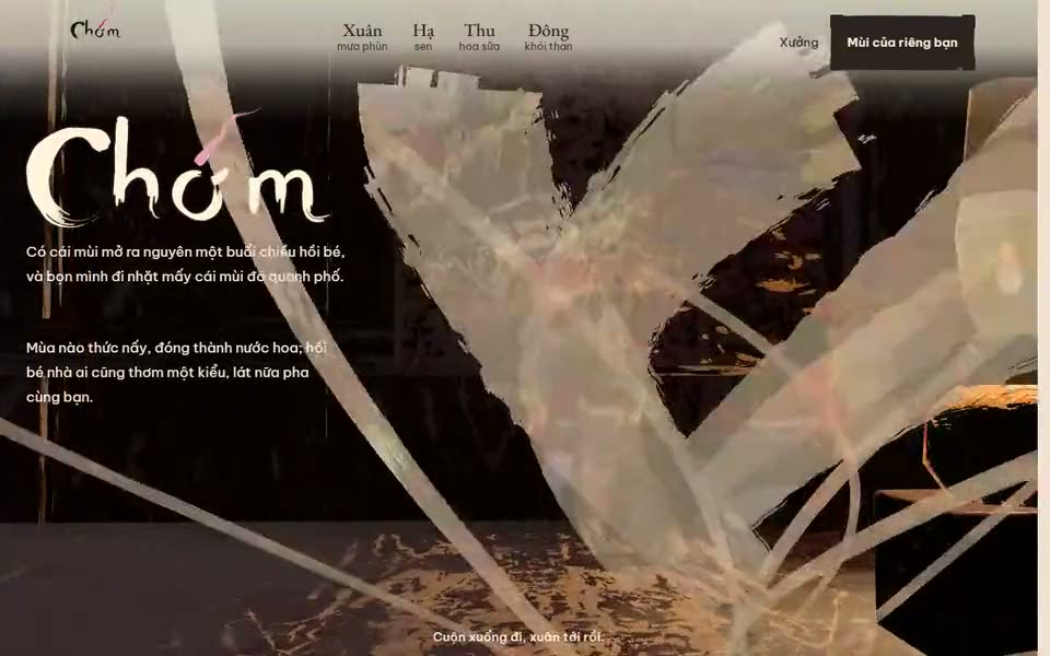 Chớm · Sample page
