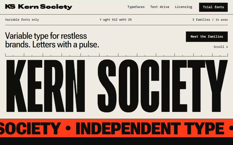 Kern Society · Sample page